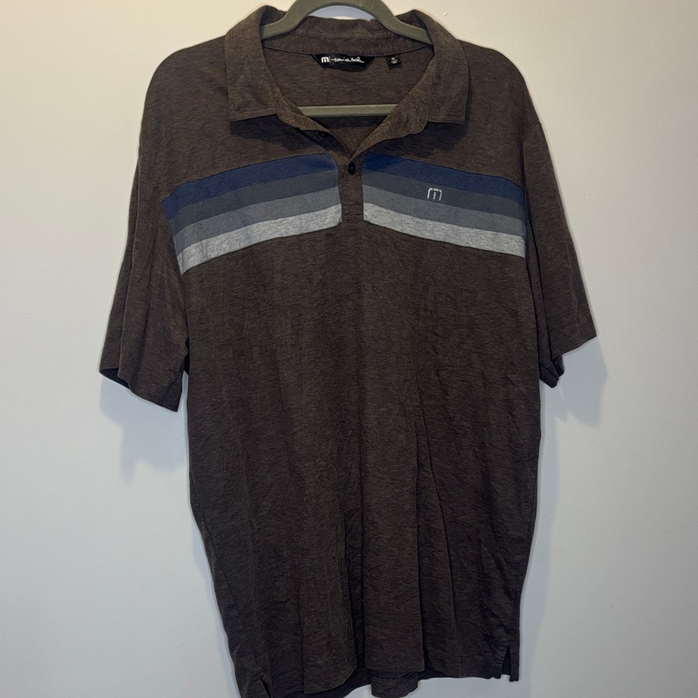 Travis Mathew Pima Cotton Polo Golf Shirt . XL